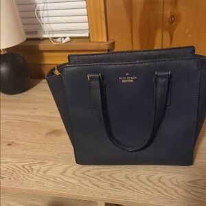Kate Spade Dark Blue Tote Bag